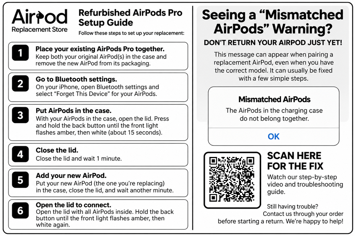 Airpods Setup Guide