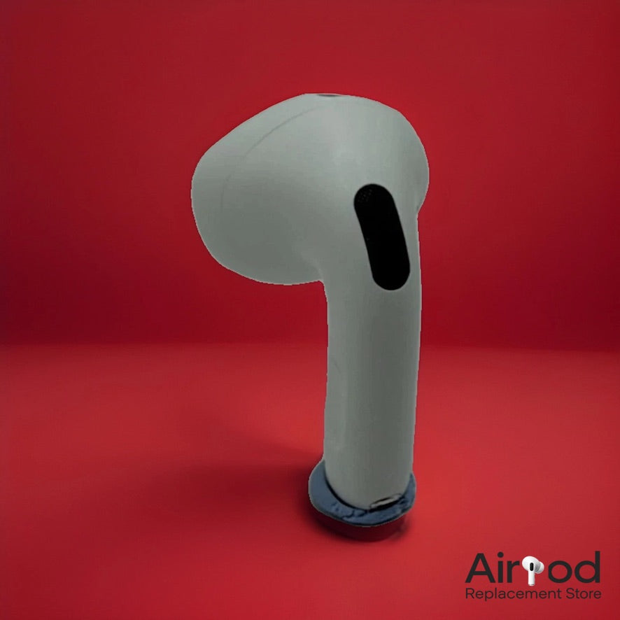 Apple AirPods 4 with Active Noise Cancellation left AirPod A3056 rear view