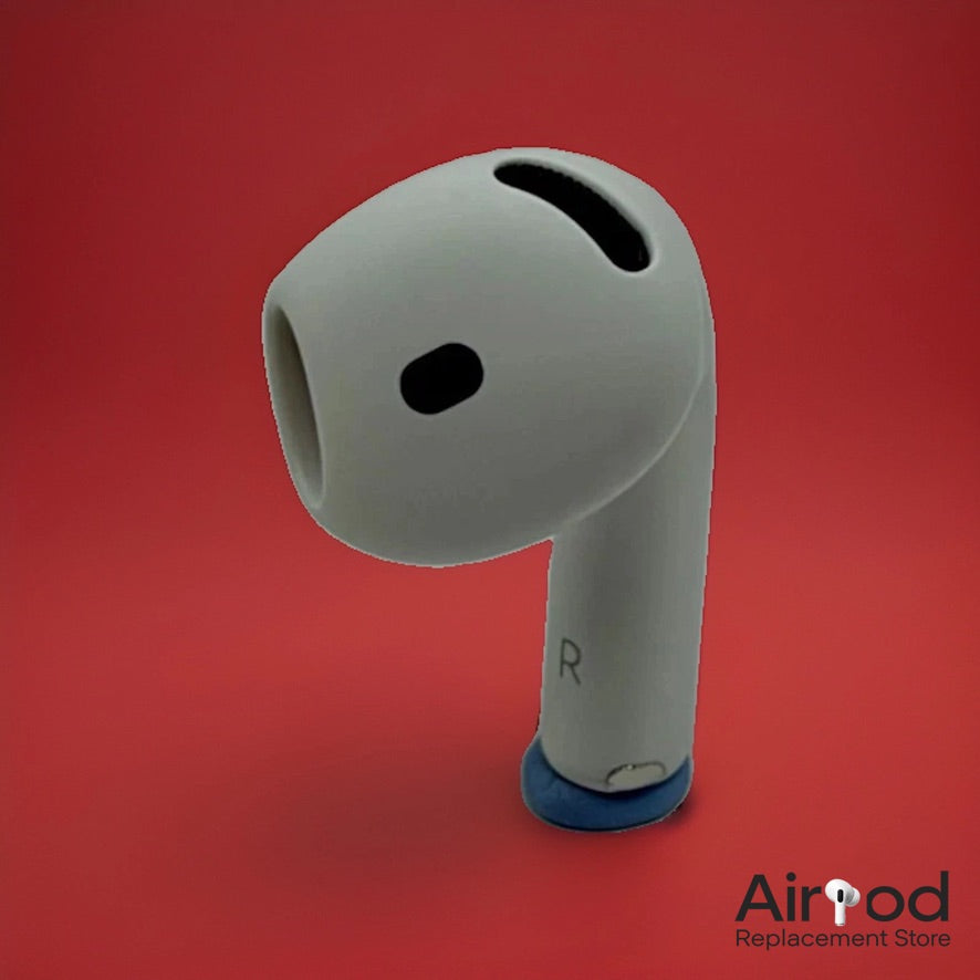 Apple AirPods 4 with Active Noise Cancellation right AirPod A3055 side view