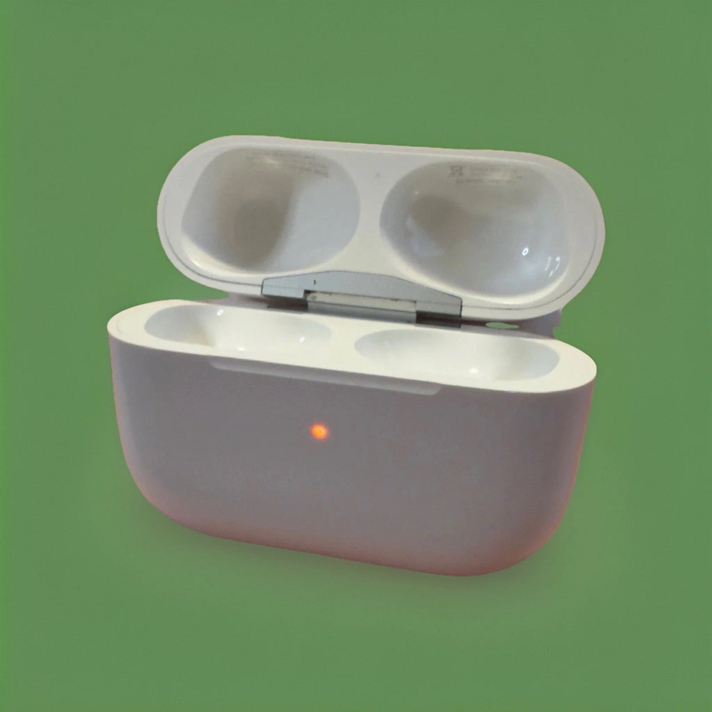 Apple AirPods Pro 2 Lightning charging case A2700 open front view
