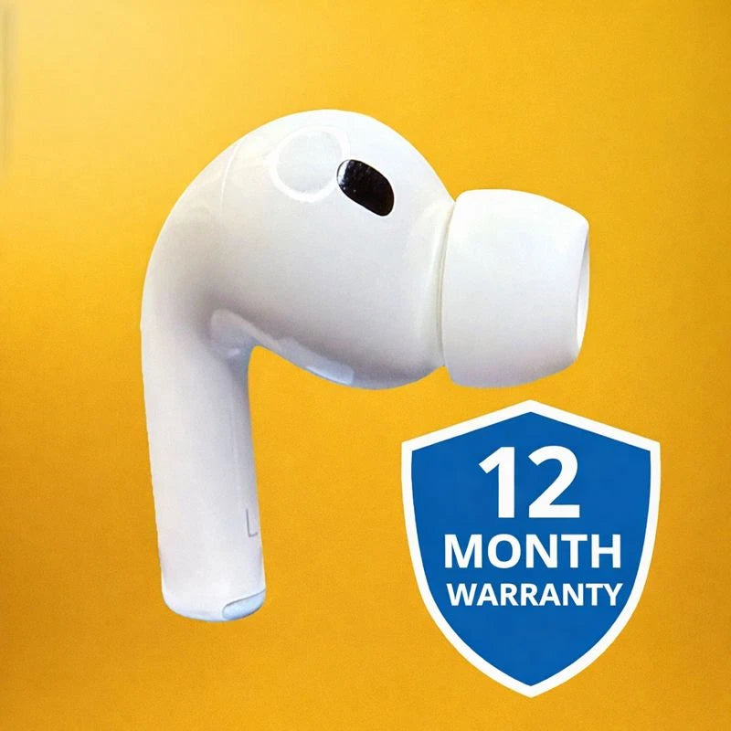 Apple AirPods Pro 3 left AirPod A3064 front view with 12-month warranty